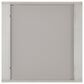 Linon Home Decor Karah Outdoor Anodized Side Table in Grey, , large