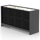 Declan Dining 4-Door Buffet in Cognac Peppercorn Washed and Shell, , large