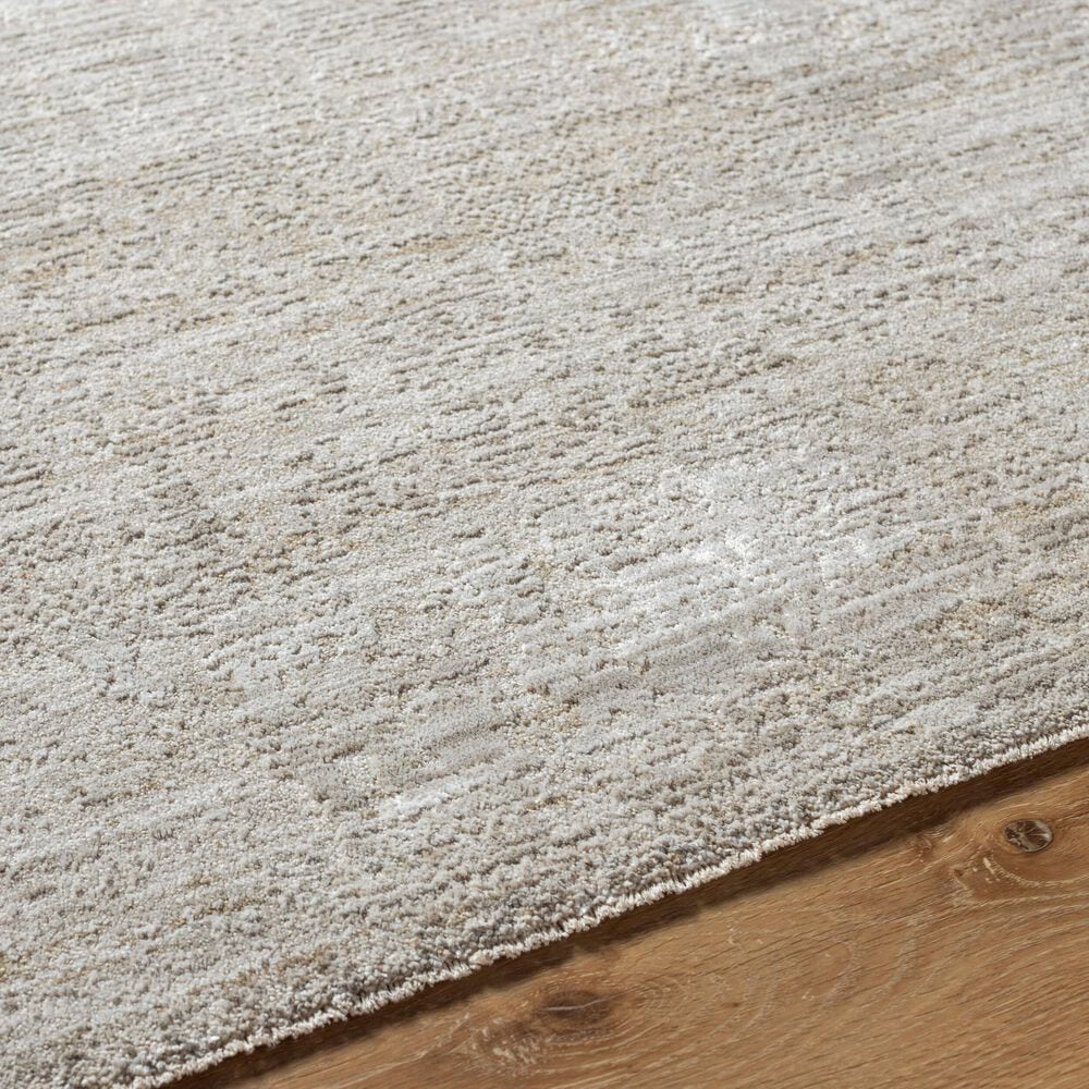 Surya Masterpiece MPC-2321 Medium Gray and Light Gray 5&#39; x 7&#39;5&quot; Area Rug, , large