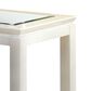 Furniture of America Loper End Table in White, , large
