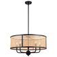 Vaxcel Berens 5-Light Pendant in Matte Black, , large