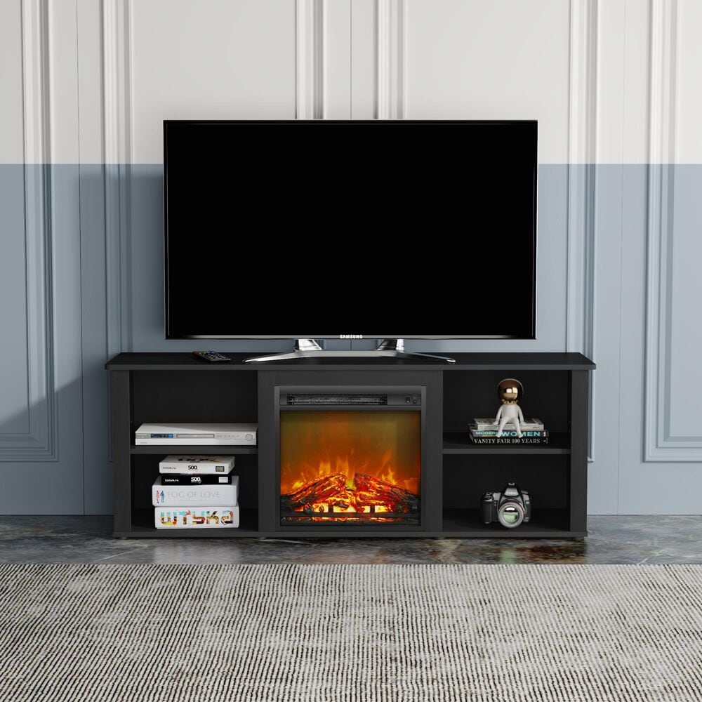 Noviland 59&quot; Fireplace TV Stand in Americano, , large
