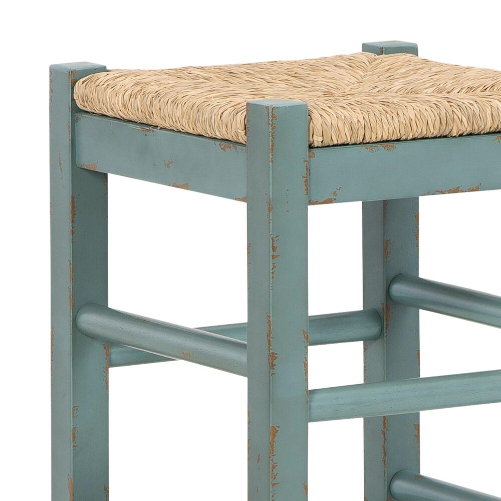Ashley Mirimyn Bar Stool Set of 2 in Teal, , large