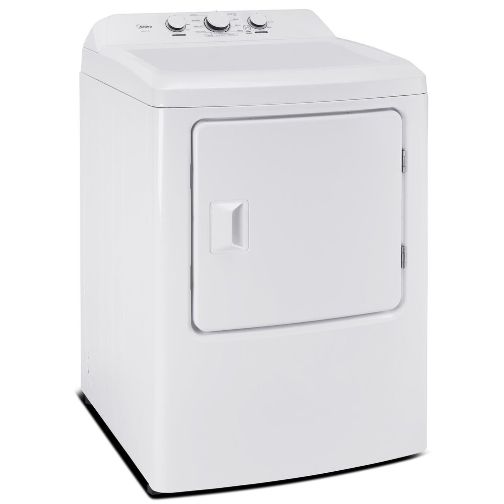 Midea 7 Cu. Ft. Front Load Electric Dryer in White, , large