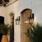 Vaxcel Cottage Grove 1-Light Outdoor Wall Sconce in Matte Black, , large
