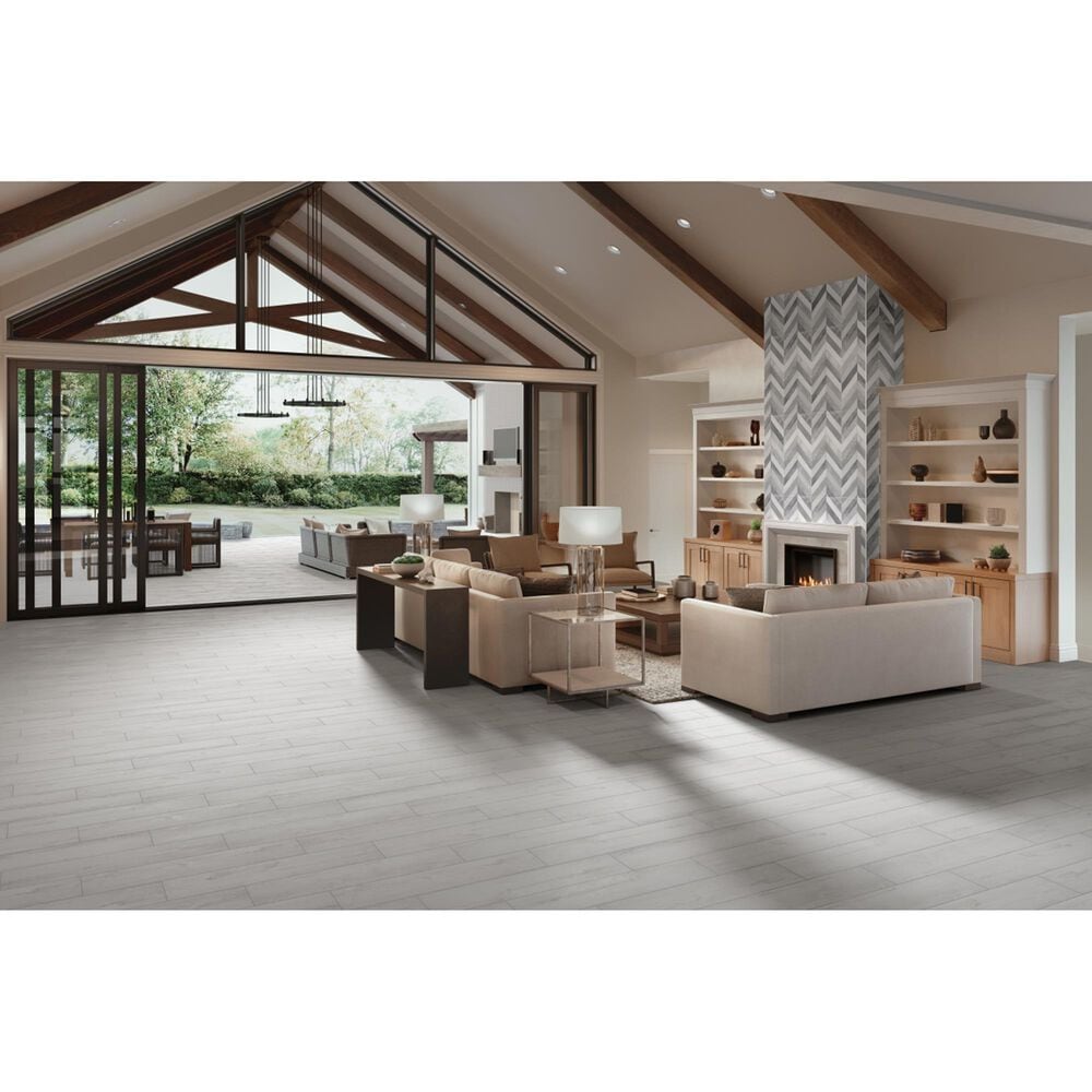 Emser Mokuzai II Hikari 8" x 35" Matte Porcelain Tile, , large