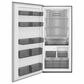 Frigidaire Professional 18.9 Cu. Ft. Single-Door Left Hinge Freezer in Stainless Steel, , large