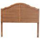Baxton Studio Clive Full Panel Headboard in Ash Walnut, , large