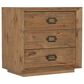 Hooker Furniture Big Sky 32" 3-Drawer Nightstand in Vintage Natural, , large