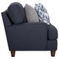 Moore Furniture Landry Stationary Sofa in Lillie Indigo, , large