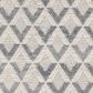 Surya Daffodil Geometric 5" x 7"6" Light Grey and Natural Area Rug, , large
