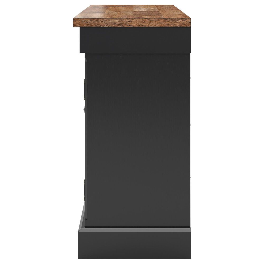 Ashley Wildenauer Dining Room Buffet in Warm Satin Black and Brown, , large