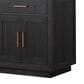 Lexora Home Abbey 72" Double Bathroom Vanity in Black Oak with 2 cm White Cultured Marble Top and Rectangular Sinks, , large