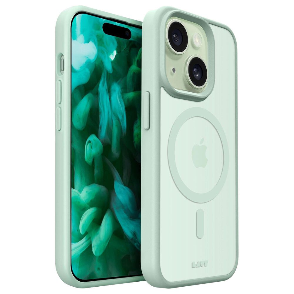 LAUT Huex Protect MagSafe Case for Apple iPhone 15/14/13 in Mint, , large