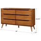 Furniture of America Lennart 6-Drawer Dresser in Oak, , large