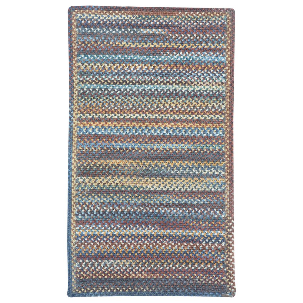 Capel American Legacy 0210-450 5"6" Rectangle Slate Blue Area Rug, , large