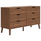 Ashley Fordmont 6-Drawer Dresser in Auburn, , large