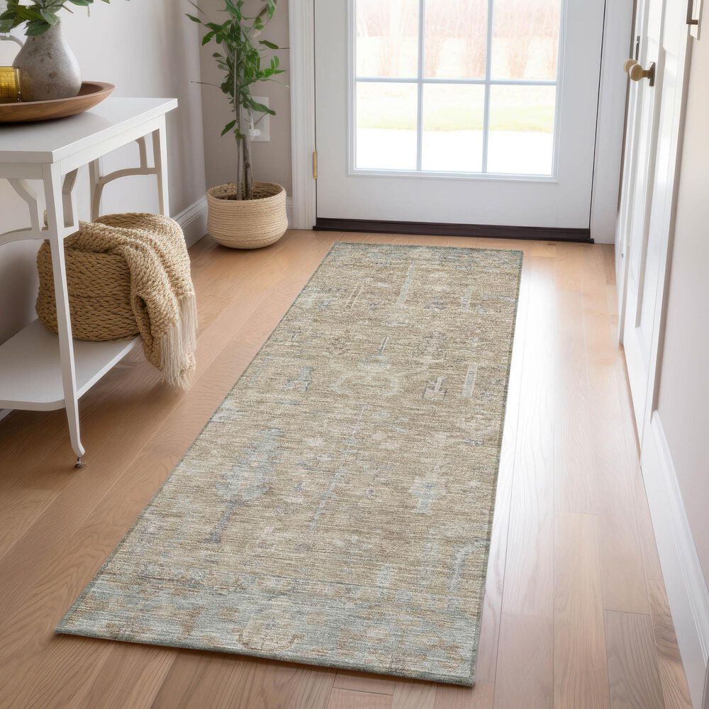 Dalyn Rug Company Solace SL11 2&#39;3&quot; x 7&#39;6&quot; Tan Runner, , large
