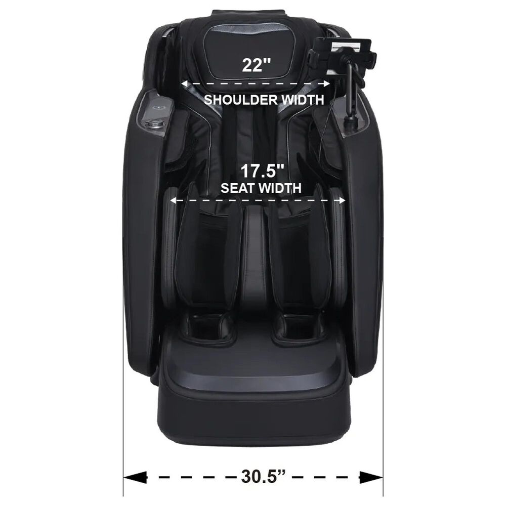 Osaki Ronin 4D Massage Chair in Black, , large