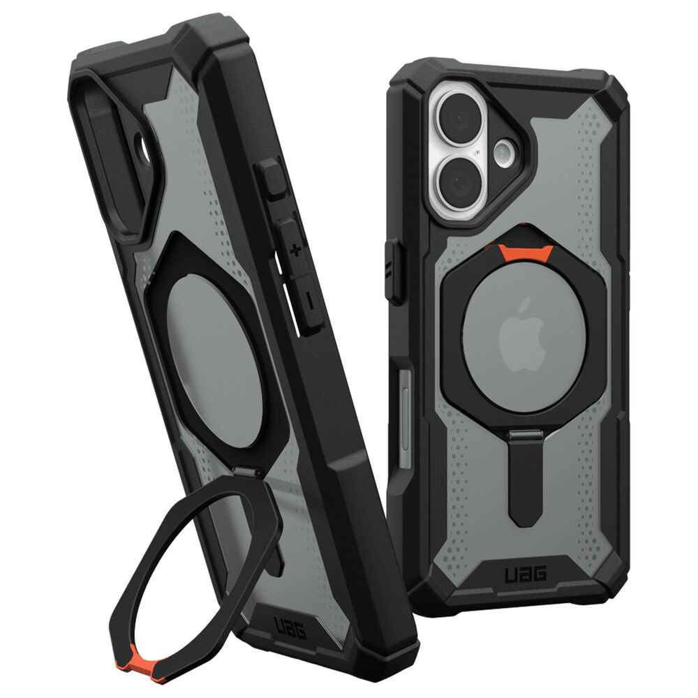 UAG Plasma XTE Series MagSafe Case for Apple iPhone 16 in Black and Orange, , large