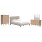 Ashley 4-Piece Upholstered Queen Bedroom Set in Two Tone, , large