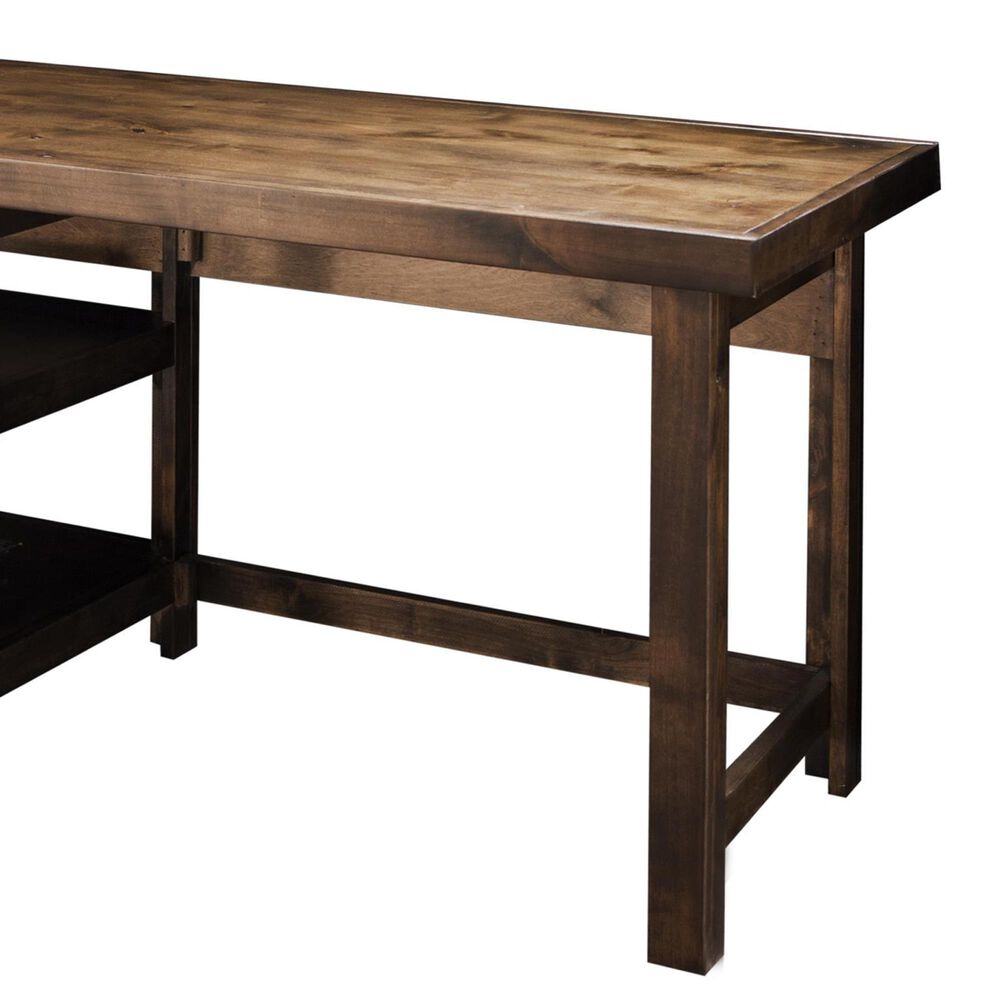 Legends Home Sausalito Workstation Desk in Whiskey, , large