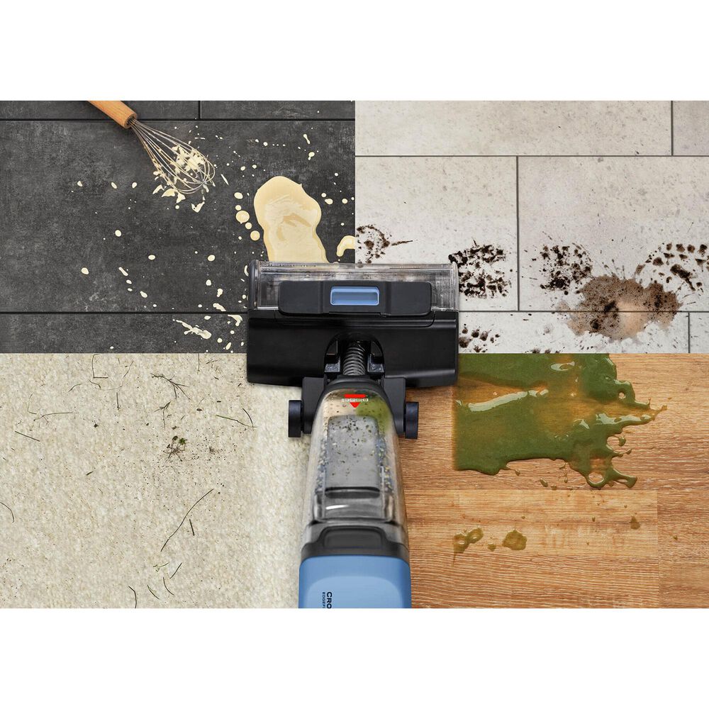 Bissell Crosswave EdgeFind Multi-Surface Cleaner in Lake Blue, , large