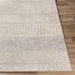 Surya Monaco MOC-2306 2"6" x 8" Silver Gray and Cream Scatter Rug, , large