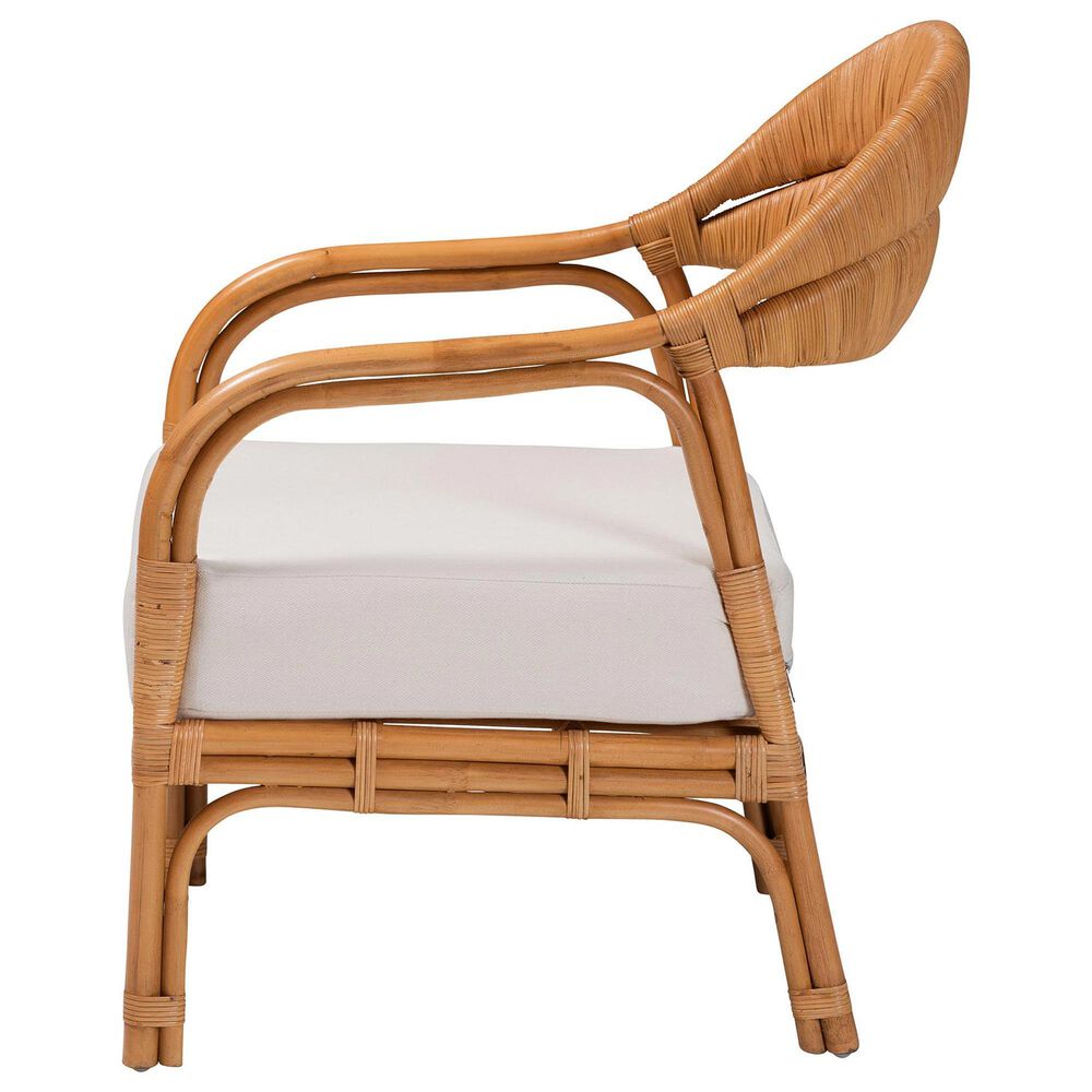 Baxton Studio Marisa Arm Chair in Neutral, , large