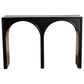 Santa Fe Rustic Aquilla 2-Arch Console in Black, , large