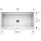 Blanco Profina 36" Apron Single Bowl Farmhouse Sink in White, , large