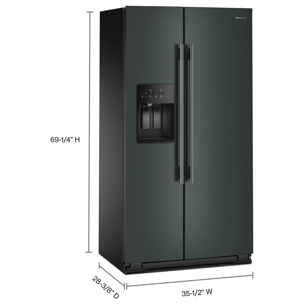 KitchenAid 20.85 Cu. Ft. Side-by-Side Refrigerator in Juniper, , large