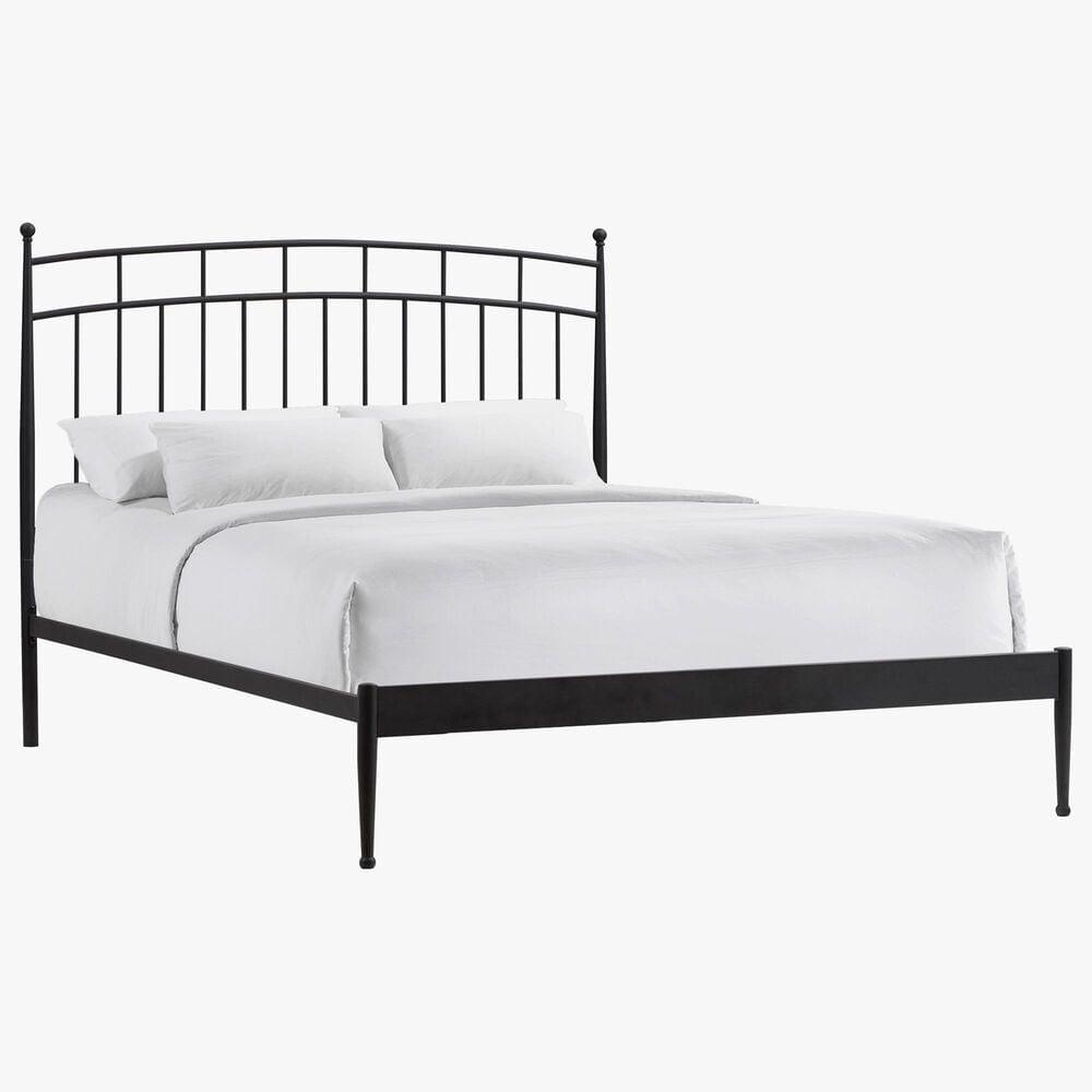 Hawthorne Furniture Traditional Queen Panel Bed in Matte, , large