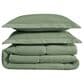 Pem America Cannon Solid 2-Piece Twin/Twin XL Comforter Set in Green, , large