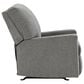 Ashley Deltona Manual Rocker Recliner in Graphite, , large