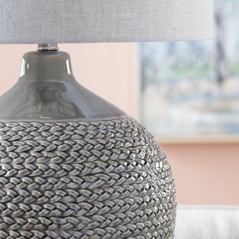Crestview Collection Cairo Table Lamp in Grey, , large