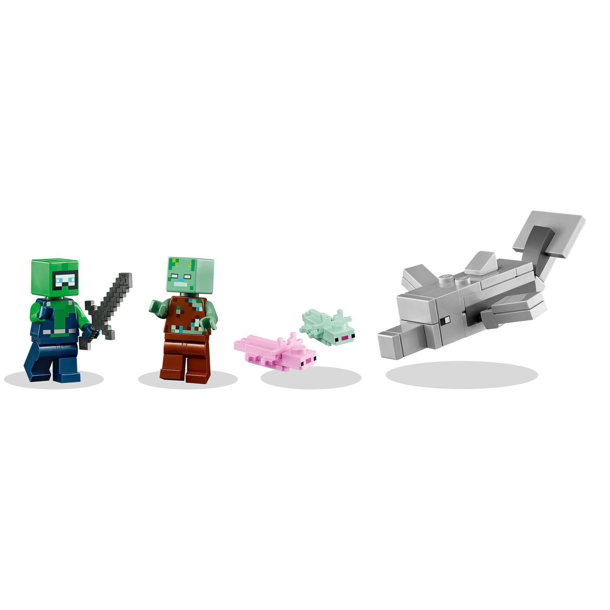 Lego minecraft mutant zombie top