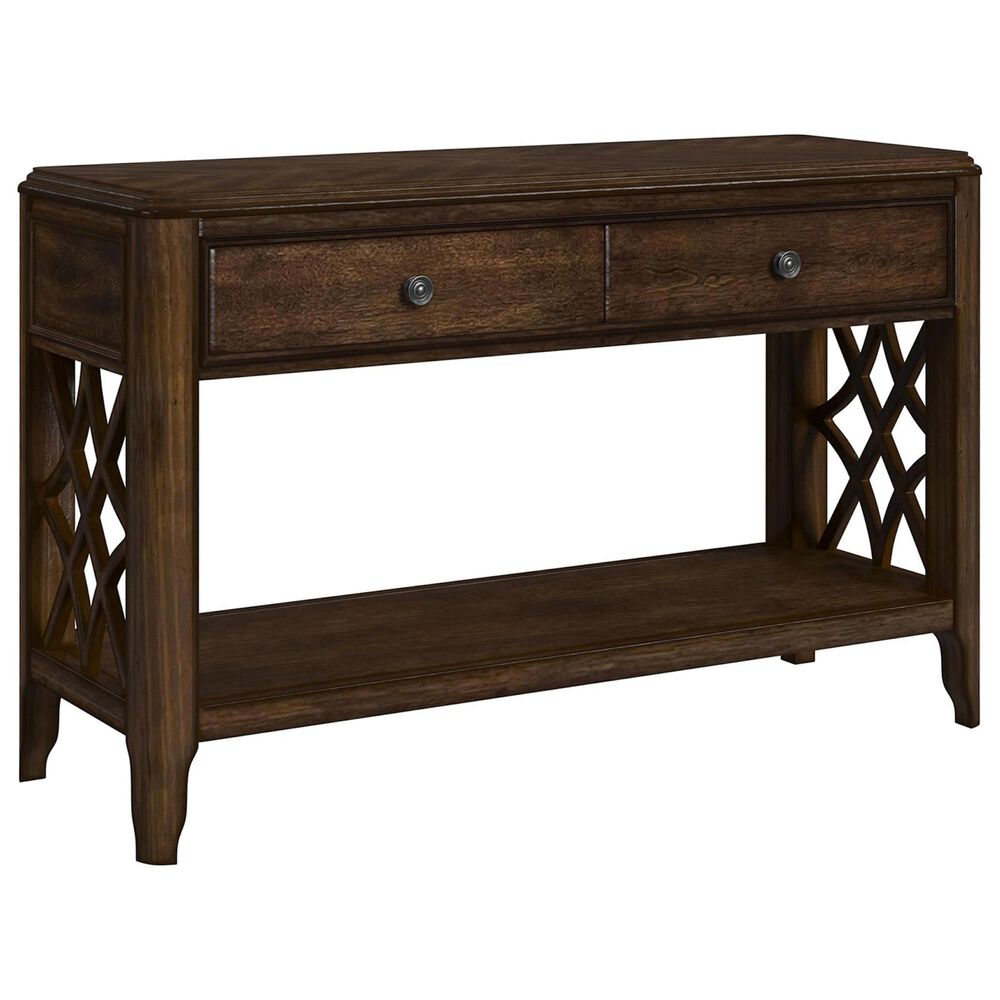 Mayberry Hill Phillipe 2-Drawer Sofa Table in Cherry, , large