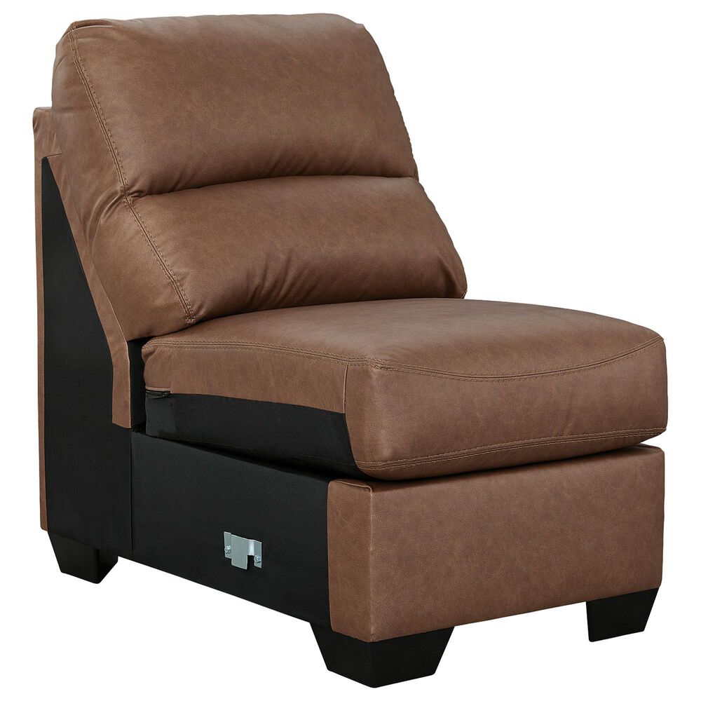 Ashley WillowBend 3-Piece Sectional with LAF Sofa in Caramel, , large