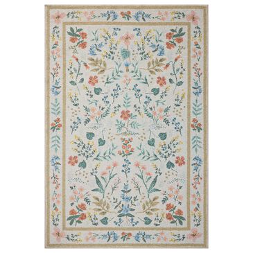 Loloi Wildwood Cream 5" Round Area Rug, , large