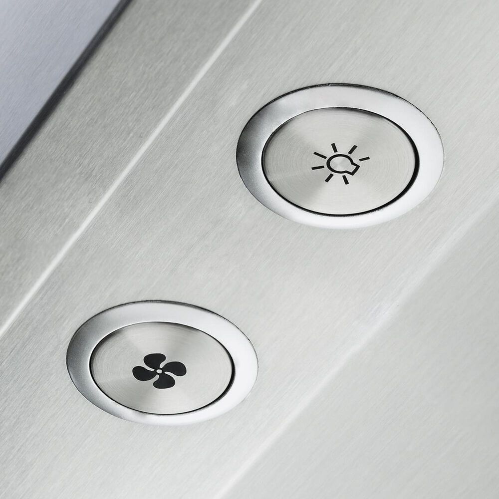 Viking Range Professional 5 Series 36&quot; Wide 18&quot; High Wall Hood in Stainless Steel, , large