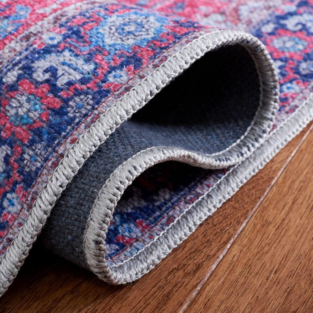 Safavieh Serapi SEP323 2&#39; x 8&#39; Red and Navy Runner, , large