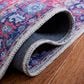 Safavieh Serapi SEP323 2" x 8" Red and Navy Runner, , large