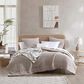 Sunday Citizen Tulum 52" x 75" Throw in Cloud Gray and Off White, , large