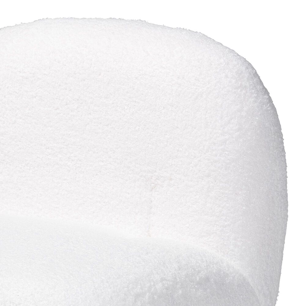 Baxton Studio Paiva Accent Chair in White, , large