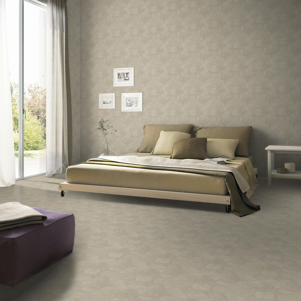 Dal-Tile Rekindle Beige 13.5&quot; x 13.5&quot; Canvas Dot Porcelain Mosaic Sheet, , large