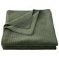 HiEnd Accents Stonewashed Velvet 3-Piece Full/Queen Quilt Set in Fern Green, , large