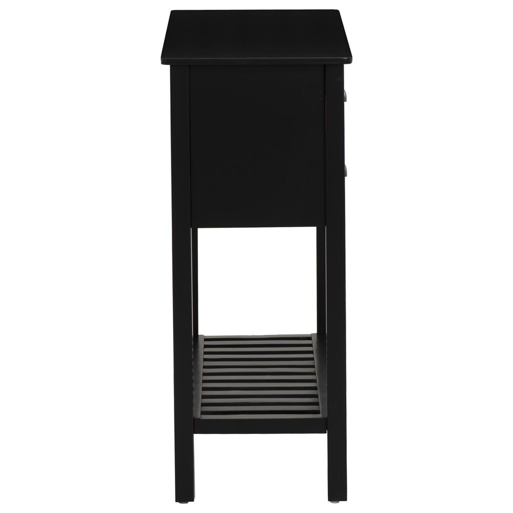 Linon Home Decor Blume 4-Drawer Console in Antique Black, , large