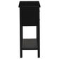 Linon Home Decor Blume 4-Drawer Console in Antique Black, , large