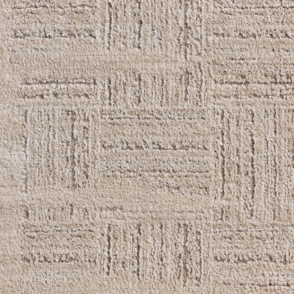 Amber Lewis x Loloi Monty 2&#39;7&quot; x 8&#39; Ivory and Taupe Runner, , large